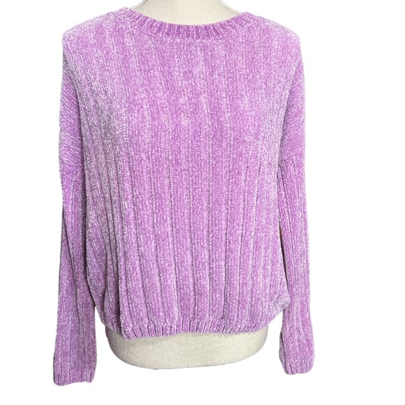 No Boundaries Sweaters - No Boundaries Lavender Sweater